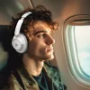 Tronsmart Soundfii Q20 ANC On-Ear Bluetooth 5.3 Vezeték nélküli Fejhallgatók - Fehér thumbnail