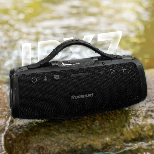 Tronsmart Mirtune S100 50W Bluetooth 5.3 IPX7 Vezeték nélküli Hangszóró - Fekete - 10