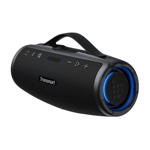 Tronsmart Mirtune S100 50W Bluetooth 5.3 IPX7 Vezeték nélküli Hangszóró - Fekete - 1