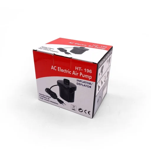 HT-196 elektromos felfújó pumpa matracokhoz, medencékhez - 4