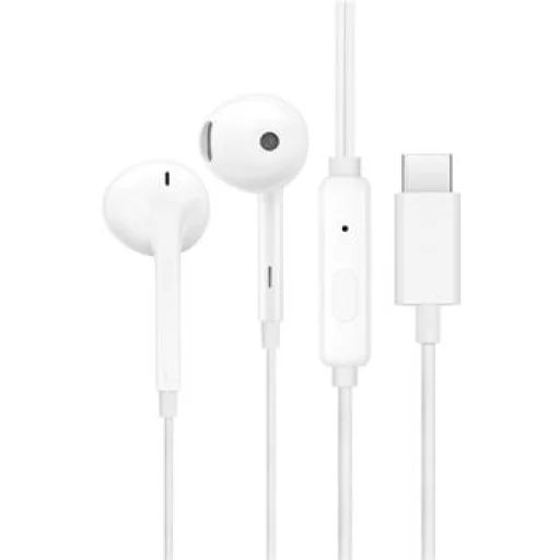 OnePlus fél-fülbe helyezhető vezetékes fülhallgató USB-C fehér - 1