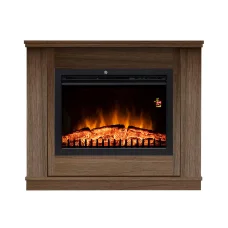 Home FKKF06 + FKKI 03 KIT FKK CALGARY beépíthető elektromos látványkandalló kerettel, admiral dió