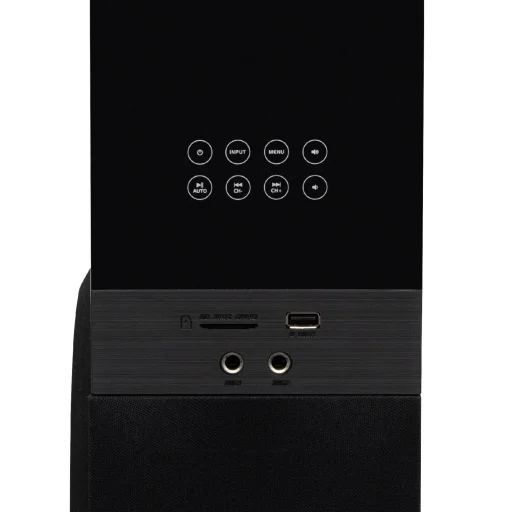 SAL 200BT multimédiás hangdobozpár, 2 x 80 W, 3 utas Bass-reflex, Bluetooth, USB, SD, FM, 2 x RCA, 2 x 6,3mm jack, EQ - 4