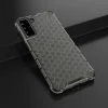 Honeycomb Case páncélozott tok TPU ütközővel Samsung Galaxy S21+ 5G (S21 Plus 5G) fekete tok thumbnail
