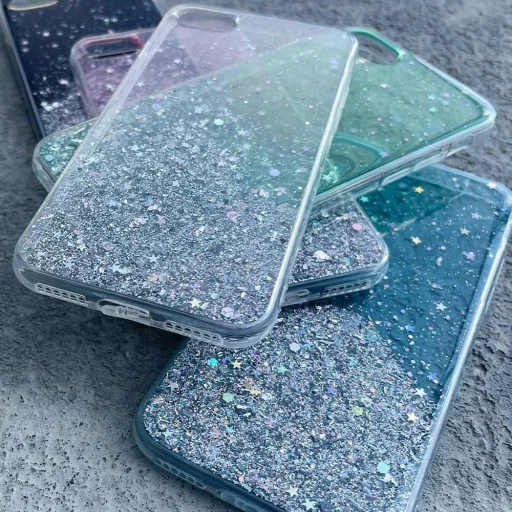 Wozinsky Star Glitter Shining tok iPhone 12 Mini zöld - 3