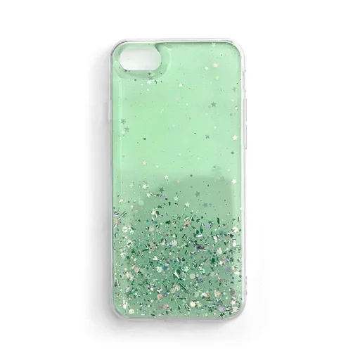 Wozinsky Star Glitter Shining tok iPhone 12 Mini zöld - 1