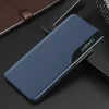 Eco Leather View fliptok elegáns könyvtok állvány funkcióval Samsung Galaxy A02s EU kék tok thumbnail