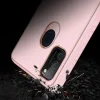 Dux Ducis Yolo elegáns tok puha TPU és PU bőrből Samsung Galaxy M30s rózsaszín tok thumbnail