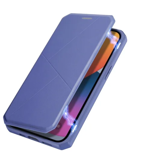 DUX DUCIS Skin X fliptok iPhone 13 Pro kék tok - 7