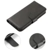 Magnet Case elegáns fliptok kitámasztóval iPhone 13 Pro Max fekete tok thumbnail