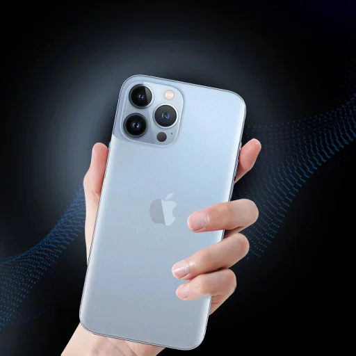 Bestsuit 6 az 1-ben készlet iPhone 13 mini tok / rugalmas üvegfólia / hátsó borításvédő fólia / kameravédő üvegfólia / kendők / applikátor (D30 Buffer) tok - 3