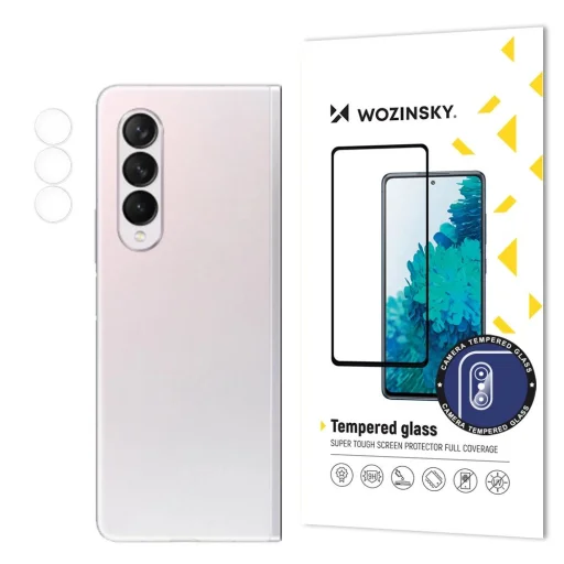 Wozinsky Camera Glass 9H edzett üveg a Samsung Galaxy Z Fold 3 hátlapi kamerájára üvegfólia - 1