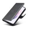 Magnet Elegant fliptok Samsung Galaxy S22+ (S22 Plus) Fekete tok thumbnail