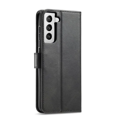 Magnet Elegant fliptok Samsung Galaxy S22+ (S22 Plus) Fekete tok - 8