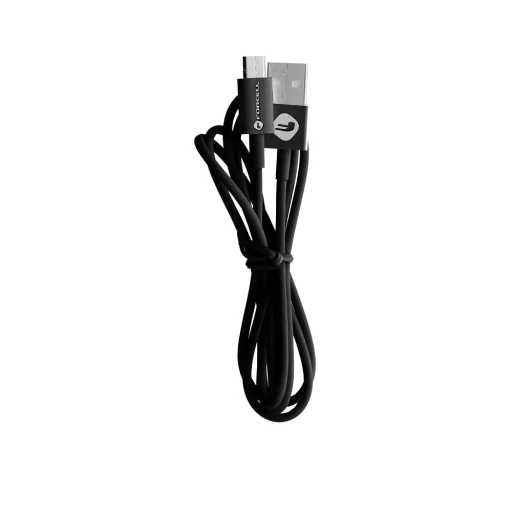 FORCELL C321 kábel USB A - Micro USB 2,4A TÖMLŐ 1 m fekete - 3