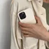Eco Case tok iPhone 14 Plus-hoz, lebomló szilikon borítás lila - 8