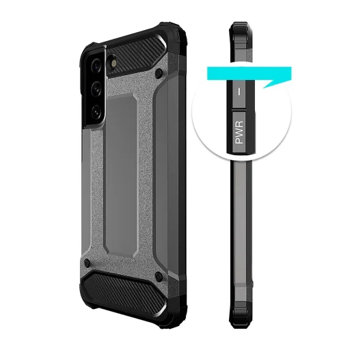 Samsung Galaxy S23 Hybrid Armor tok páncélozott hibrid kék tok - 5