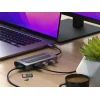 Satechi Alumínium USB-C Multiport MX Adapter (Kettős 4K HDMI 60Hz/30Hz, USB-C PD 100W, Ethernet, 1x USB-C 5Gbps, 2x USB-A 3.0, Micro/SD, 3,5 mm audio) - Űrszürke thumbnail