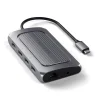 Satechi Alumínium USB4 Többportos Adapter 8K HDMI-val (1x8K HDMI/30Hz, USB-C PD 100W, Ethernet, 2xUSB-A 3.2, 1xUSB-A 2.0, Micro/SD, 3,5 mm audio) - Űrszürke thumbnail
