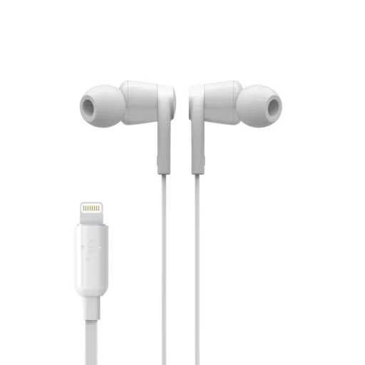 Belkin SOUNDFORM vezetékes fülhallgató Lightning csatlakozóval - Fehér - 5
