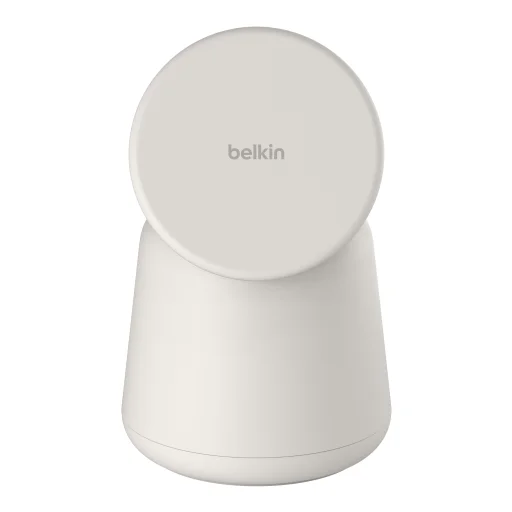 Belkin BOOST CHARGE 2 az 1-ben Vezeték Nélküli Töltőállomás MagSafe 15W - Homokszínű - 2