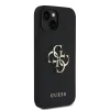 Guess PU Grained 4G Metal Logo tok iPhone 13 fekete thumbnail
