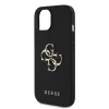 Guess PU Grained 4G Metal Logo tok iPhone 13 fekete thumbnail