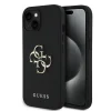 Guess PU Grained 4G Metal Logo tok iPhone 13 fekete thumbnail