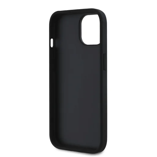 Guess PU Grained 4G Metal Logo tok iPhone 13 fekete - 6