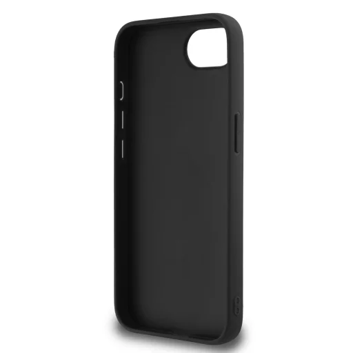  iPhone 16e Guess PU Rögzített Csillogó 4G Fém Logó tok fekete - 6