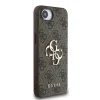  iPhone 16e Barna Guess PU 4G Metal Logo tok thumbnail