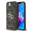  iPhone 16e Barna Guess PU 4G Metal Logo tok