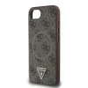  iPhone 16e barna Guess PU 4G Strass Triangle Metal Logo tok thumbnail