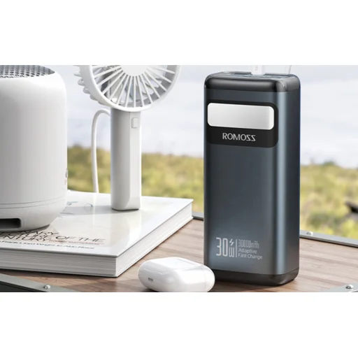 Powerbank PMT30 Romoss 30000mAh 30W (fekete) - 9