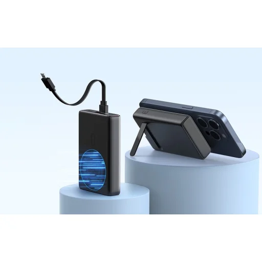 Mágneses Power Bank Állvánnyal Joyroom JR-PBM01, 20W, 10000mA - 7