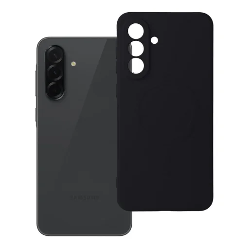 Silikónové puzdro Mag Cover kompatibilné s technológiou MagSafe pre Samsung Galaxy A36 čierne puzdro - 9