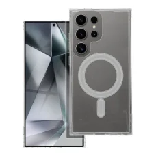 CLEAR MAG COVER tok kompatibilis MagSafe-el SAMSUNG S22 átlátszó