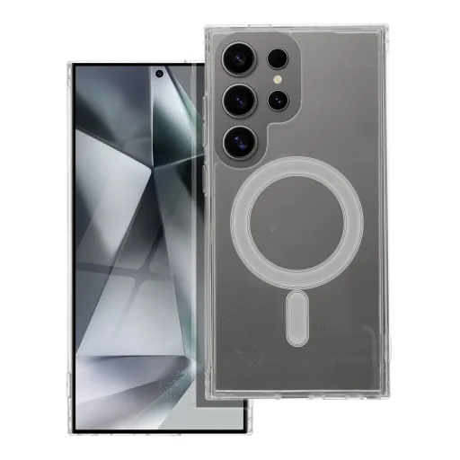CLEAR MAG COVER tok kompatibilis MagSafe technológiával SAMSUNG A26-hoz átlátszó - 1
