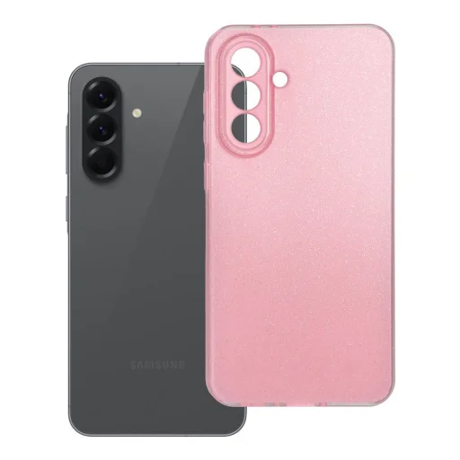 CLEAR CASE 2 mm BLINK Samsung Galaxy A56 5G pink tok - 5
