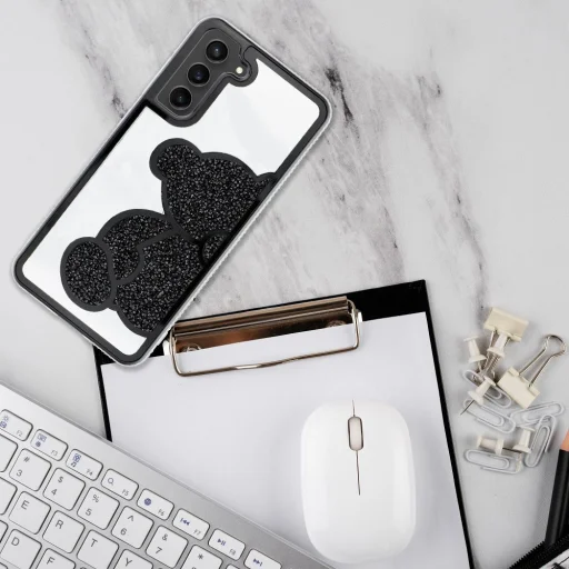 TEDDY BEAR tok Samsung Galaxy S24 FE fekete - 7