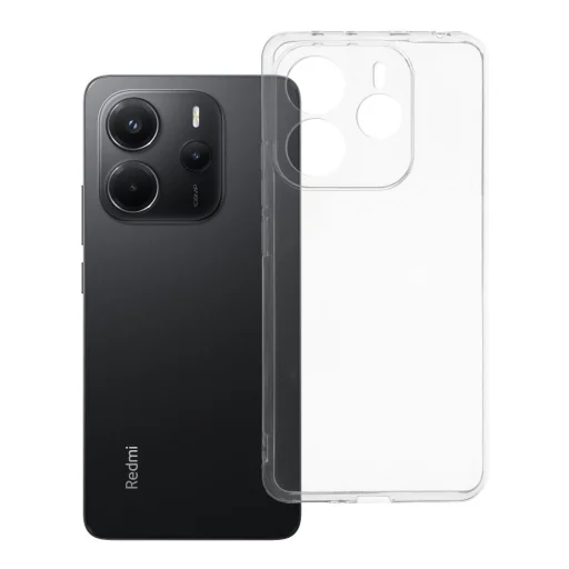 Priehľadné puzdro 2 mm Xiaomi Redmi Note 14 5G (ochrana fotoaparátu) priehľadné puzdro - 6