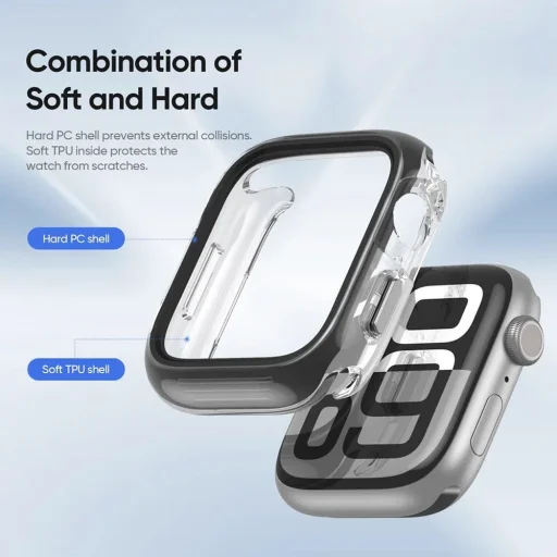 DUX DUCIS tok CAMO Apple Watch series 10 42 mm fekete - 3