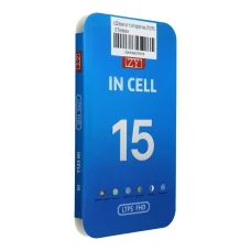 LCD kijelző iPhone 15 digitizerrel fekete (ZY-LTPS) IC áthelyezhető