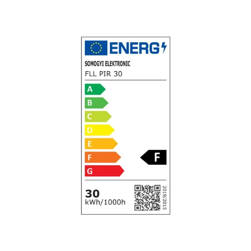 Home FLL PIR 30 LED fényvető, PIR mozgásérzékelő, 140°, 30 W, 2400 lm, - 4