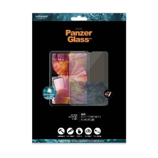 PanzerGlass Super+ antibakteriális üveg iPad Pro 11" 2018 / 2020 / 2021 / iPad Air 2020 / Air 2022 üvegfólia - 3