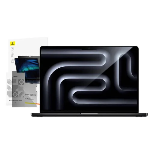 Screen Protector Baseus Magic Drawing for MacBook Pro 16" (2021/2023) + cleaning kit (clear) - 6