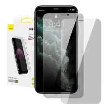 Baseus edzett üvegfólia 0,3mm iPhone XR/11 készülékhez (2 db) üvegfólia