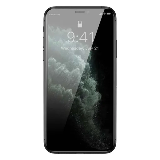 Baseus edzett üvegfólia 0,3mm iPhone XR/11 készülékhez (2 db) üvegfólia - 4