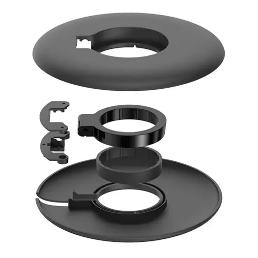 Baseus Apple Watch töltő tartó / rendszerező (fekete) - 4