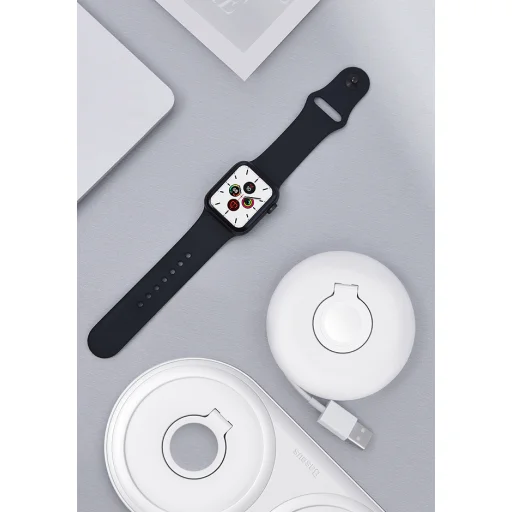 Baseus Apple Watch töltő tartó / rendszerező (fekete) - 7